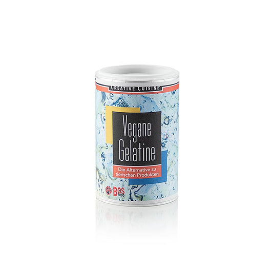 A 150g package of Creative Cuisine Veganistische gelatine geleermiddel, a plant-based alternative to traditional gelatin