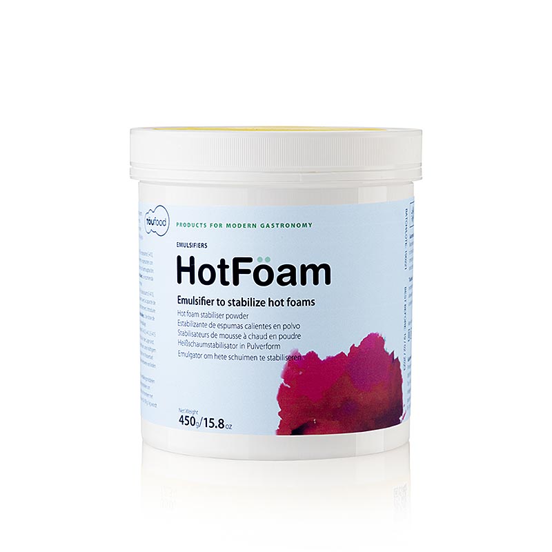 450g of TÖUFOOD HOT FÖAM stabilizer voor emulsie (Espuma hot) product
