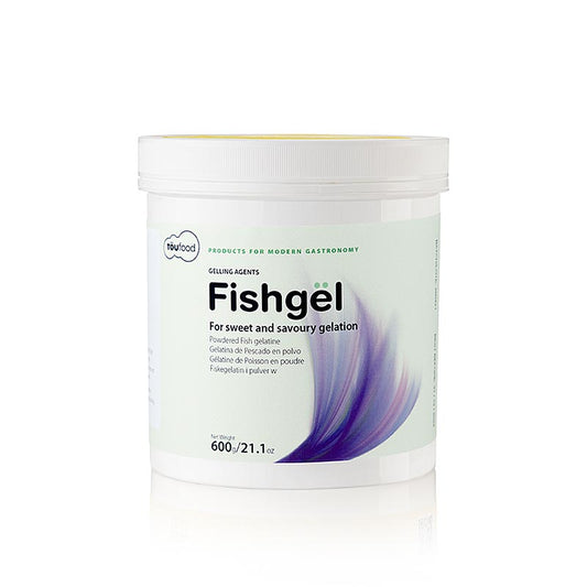 TÖUFOOD FISHGËL, geleermiddel van visgelatine, 600 g