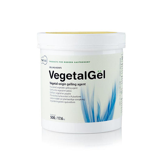 500 gram TÖUFOOD VEGETALGËL, geleermiddel, vegetarische gelatine voor desserts en bakken