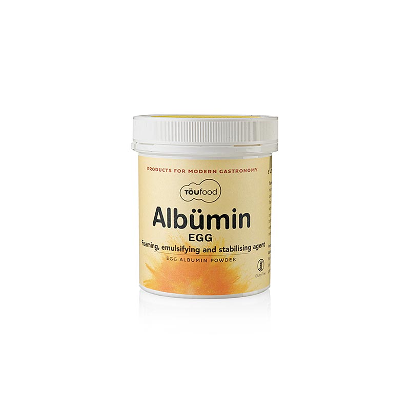 Organic TÖUFOOD ALBÜMIN EGG, 80 g, made from dried egg whites, ideal for baking and cooking gluten-free, high-protein recipes