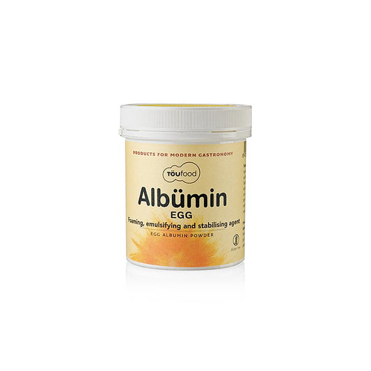 Organic TÖUFOOD ALBÜMIN EGG, 80 g, made from dried egg whites, ideal for baking and cooking gluten-free, high-protein recipes