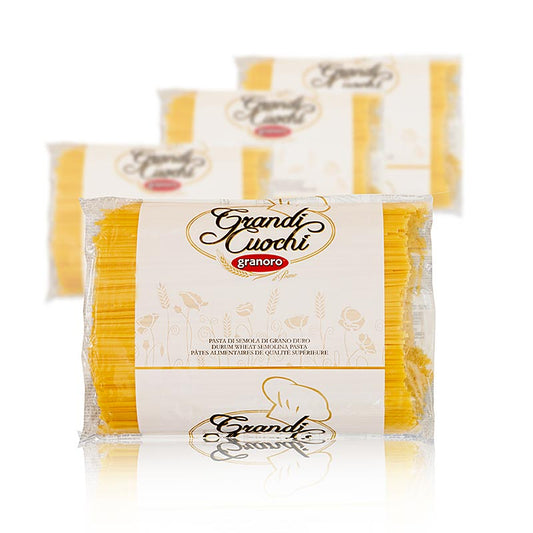 Granoro Lingue di Passero, bandpasta, 3 mm, nr. 3, 12 kg, 4 x 3000 g