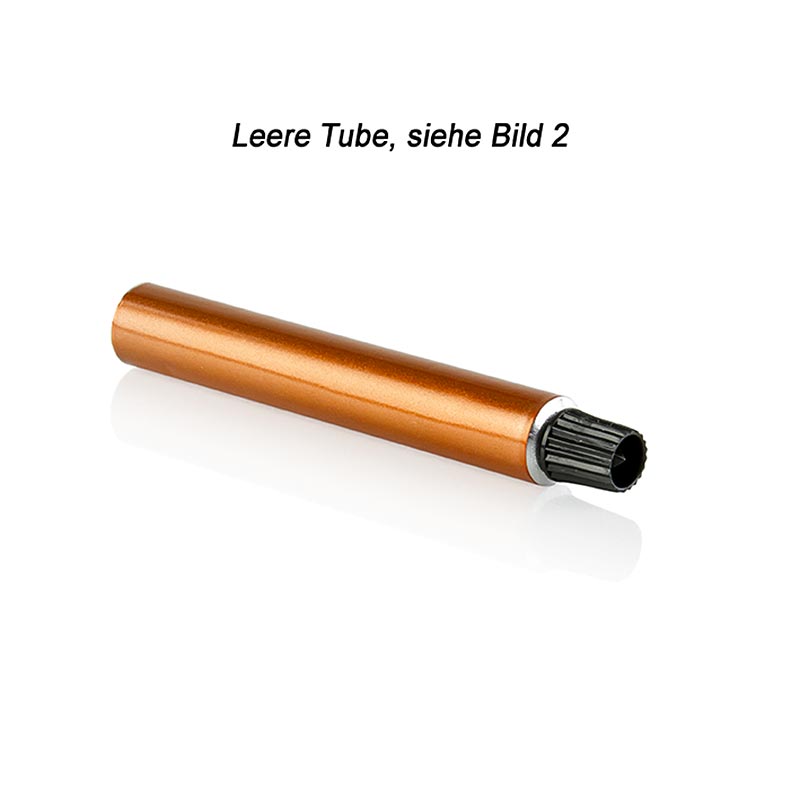 Tube om te vullen, koper, 15 ml, zonder inhoud, 100% Chef, 100 stuks