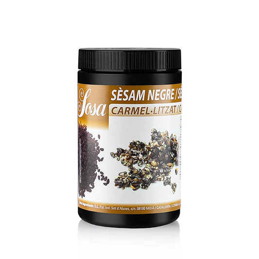 Sosa Gekarameliseerde sesam, zwart, heel (39479), 600 g