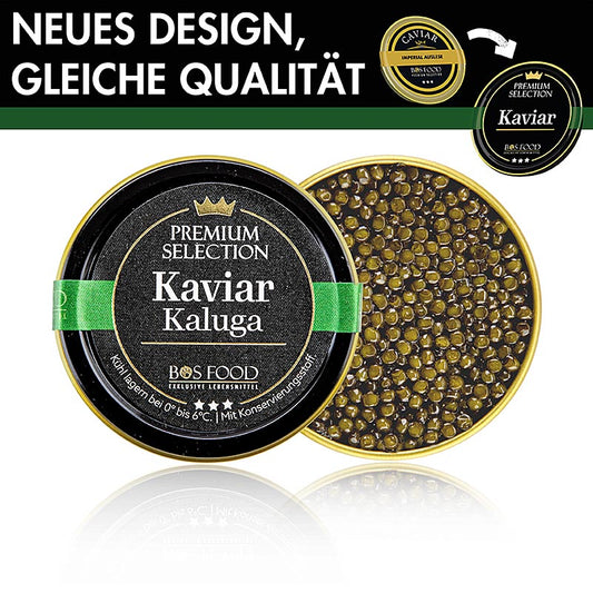 Imperial Auslese kaviaar Kaluga (Huso dauricus), 50 g