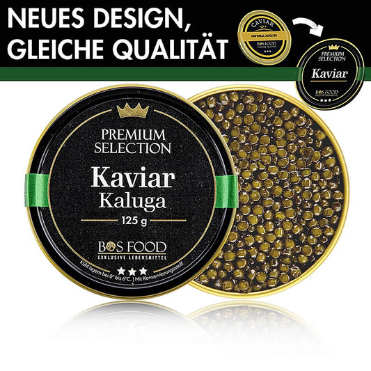 Imperial Auslese kaviaar Kaluga (Huso dauricus), 125 g