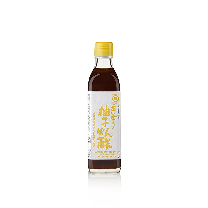 Namashibori Yuzu Ponzu, gemaakt van sojasaus &amp; yuzu sap, Marusho, 300 ml