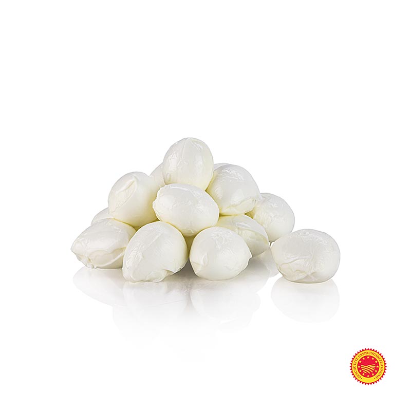 Buffelmozzarella, Cardinali (ca. 16 g per bolletje), Campana D.O.P., 250 g