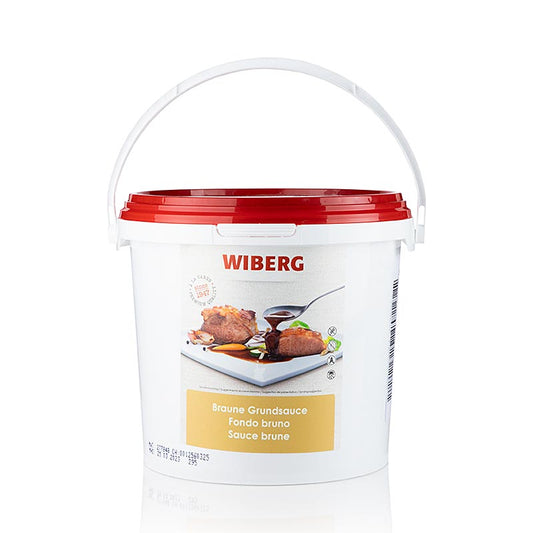WIBERG bruine basissaus, pasteus, voor 15 liter, 3 kg