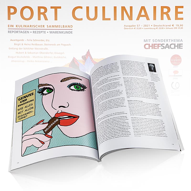 Port Culinaire - Gourmet Magazine, uitgave 57, 1 stuk, featuring delicious gourmet recipes, stunning food photography, and insightful culinary articles