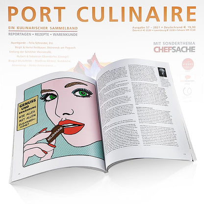 Port Culinaire - Gourmet Magazine, uitgave 57, 1 stuk, featuring delicious gourmet recipes, stunning food photography, and insightful culinary articles