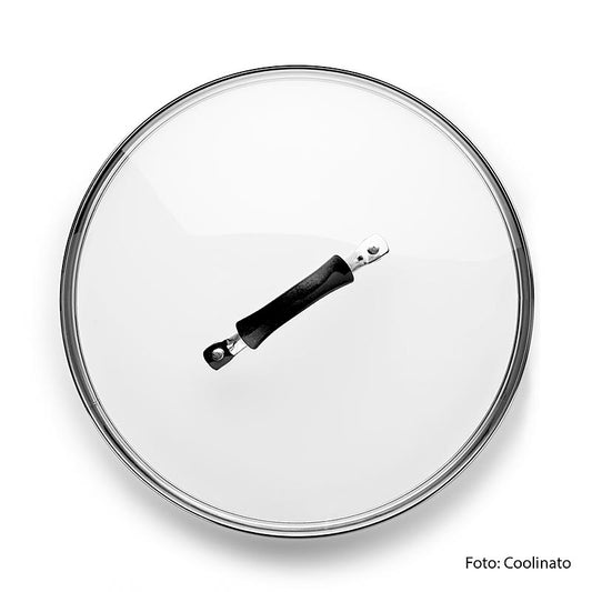 28cm Coolinato glass lid, designed to fit perfectly on cookware, 1 piece