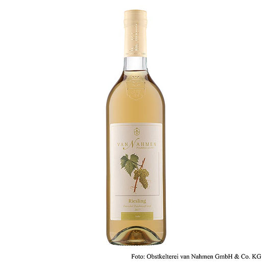 Riesling druivensap, 100% direct geperst sap, van Nahmen, BIO, 750 ml