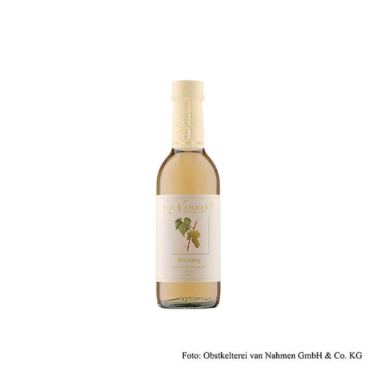 Riesling druivensap, 100% versgeperst sap, van Nahmen, BIO, 250 ml