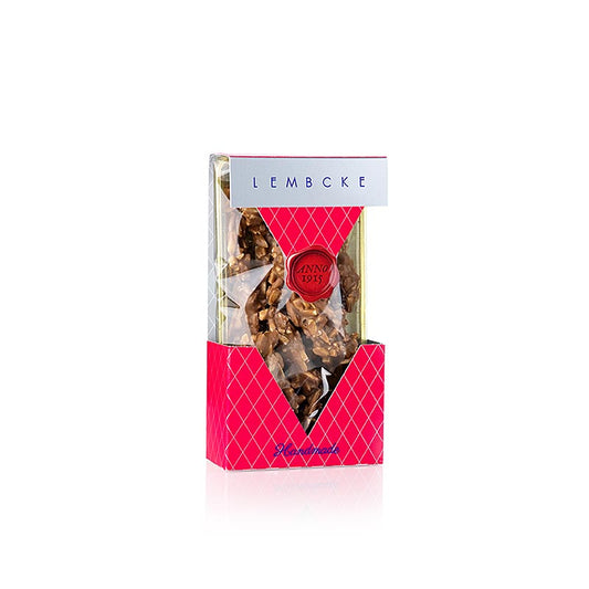 Theekoekjes Mandini Cacao Milk, amandelschilfers, volle melk, Lembcke, 100 g