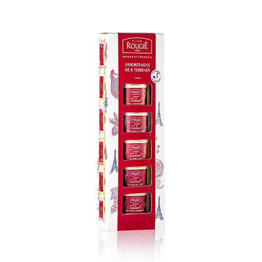 Geschenkset Ententerrinen, 6 soorten, Rougie, 390 g, 6 x 65 g