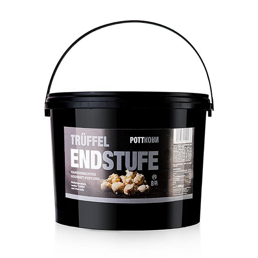 Pottkorn - laatste fase, popcorn met witte truffel &amp; zeezout, 1 kg