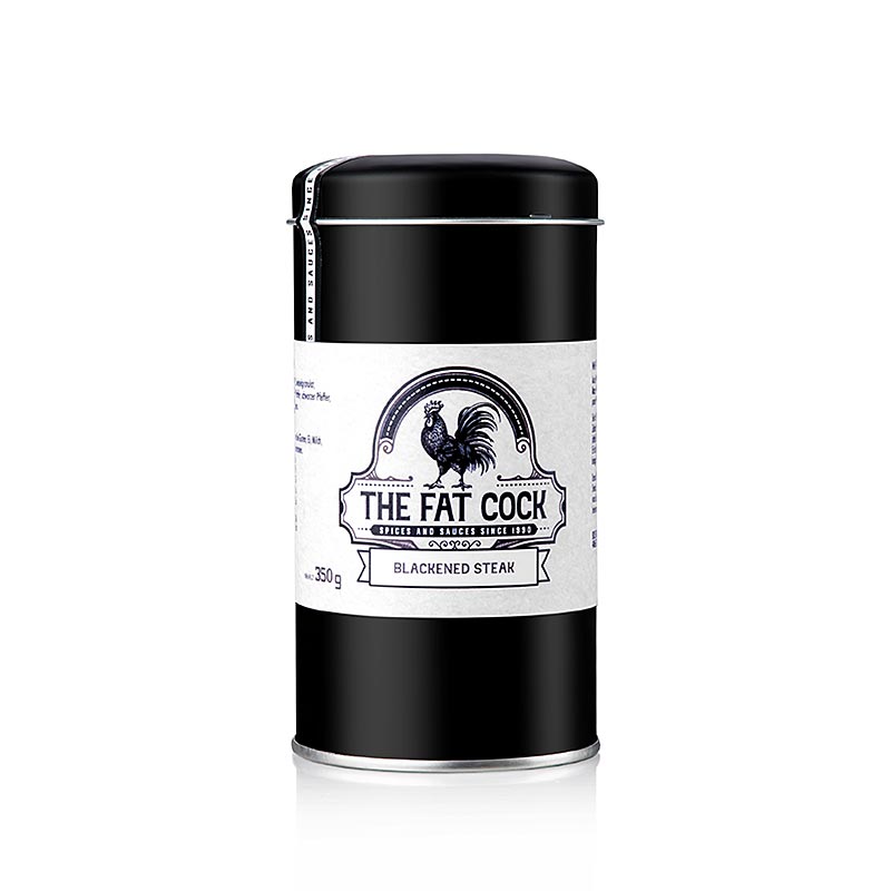De Dikke Haan - Gezwarte steak kruiden, 350 g, a flavorful seasoning blend for enhancing the taste of your favorite steak dishes