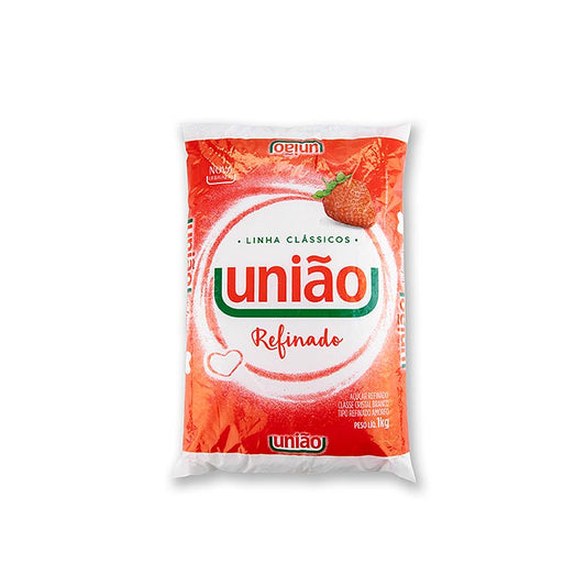 Witte rietsuiker uit Brazilië voor cocktails, União, 1 kg - een zoete en natuurlijke toevoeging voor verfrissende drankjes en cocktails