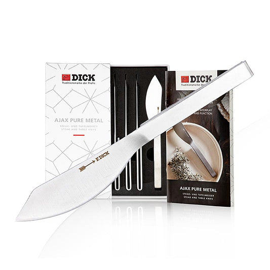 Dick steakmessenset Ajax Pure Metal, 4-delig.