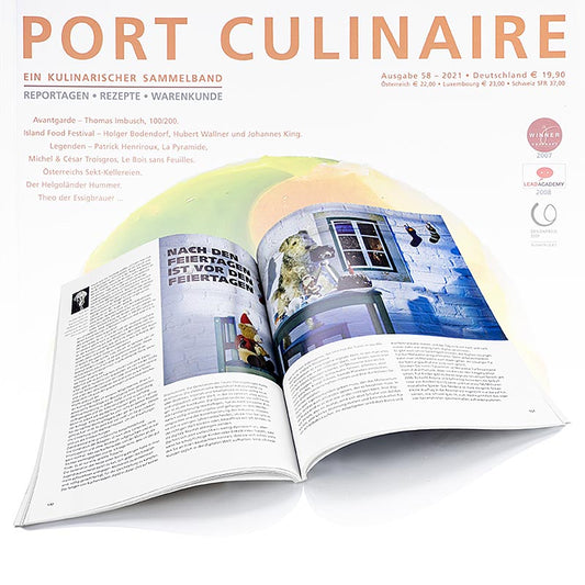 Port Culinaire - Gourmet Magazine, uitgave 58, 1 stuk - A high-quality culinary magazine featuring the latest gourmet trends and recipes
