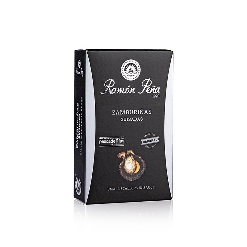 Zamburinas - kleine sint-jakobsschelpen, pikant, RAMON PEÑA SILVER, 110 g