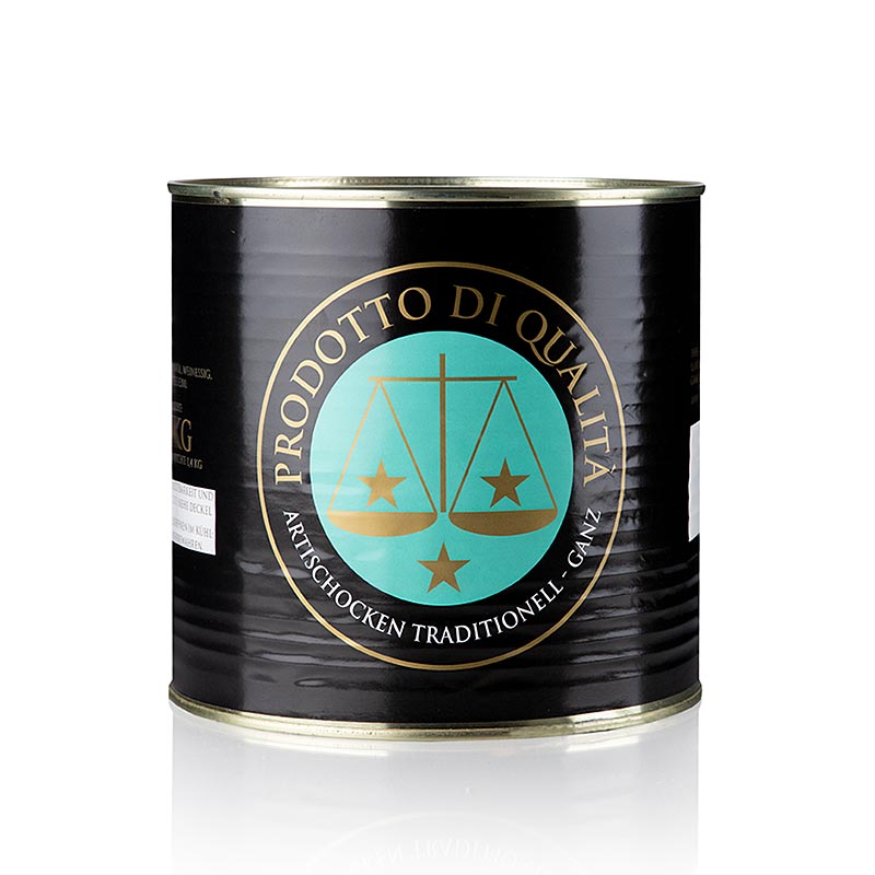 Gepekelde artisjokken - Carciofi sott'olio, La Bilancia, 24 kg, preserved artichokes in olive oil, perfect for antipasto platters and salads