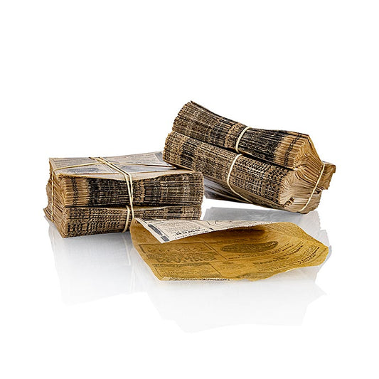 Snackzakje "krantenpapier", kraft, 13x14cm, vetwerend, 1.000 stuks