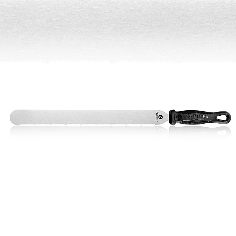 FK OFFICIUM Biscuitzaag (palet), 35 cm, getand, de Buyer (4234.35), 1 stuk