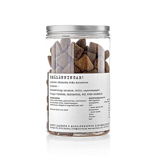Haupt Zoethout Smålänningar, zoethoutbonbons met chilipeper &amp; salmiak, Zweden, 250 g