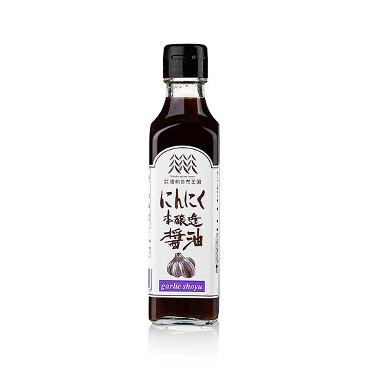 Sojasaus - Shoyu Honjyozo Knoflook, Shizen Okoku, 200 ml