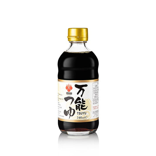 Tsuyu no Moto - Dashi-bouillonbasis met sojasaus, 340 ml