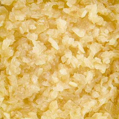 Verse gestoomde Holzmann blokjes ui van 6 mm, verpakt in een handige 3 kg verpakking