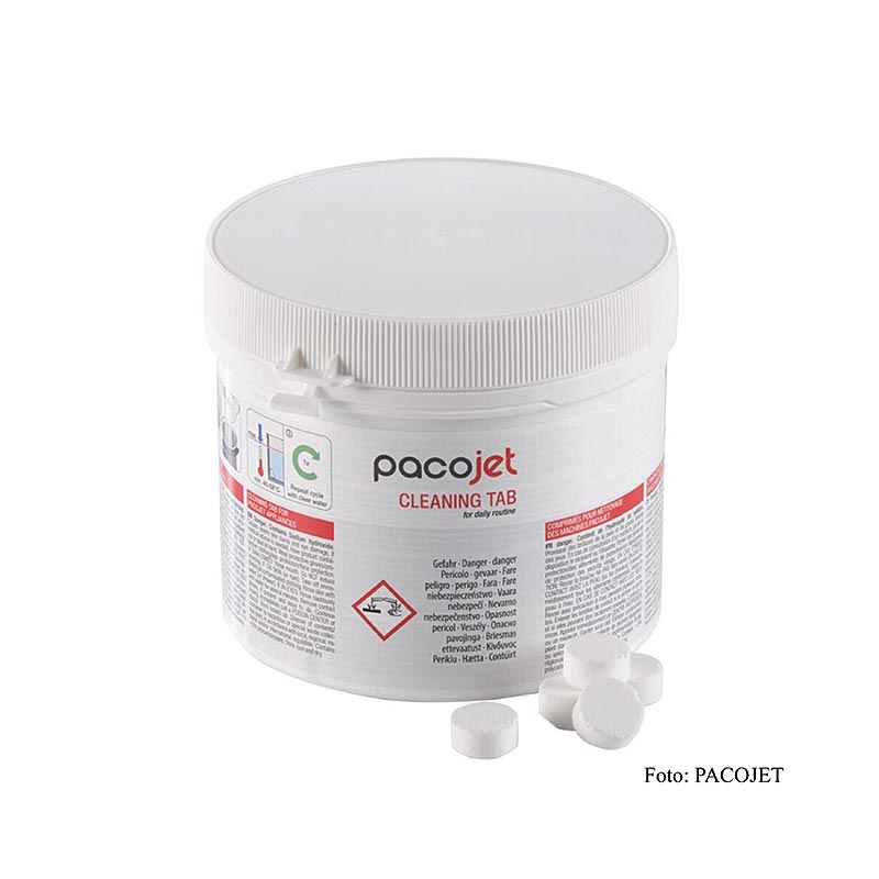 PACOJET reinigingstabletten, 60 stuks, for thorough and effective cleaning of equipment and utensils in professional kitchens