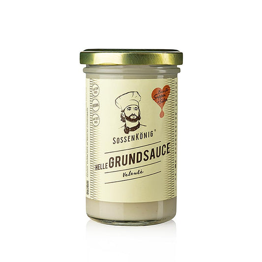 250 ml bottle of Sossenkönig Velouté kant-en-klare saus, a ready-to-use sauce