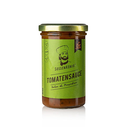 Sossenkönig - Salsa di Pomodore, kant-en-klare tomatensaus, 250 ml: een heerlijke en gemakkelijk te gebruiken tomatensaus voor allerlei gerechten