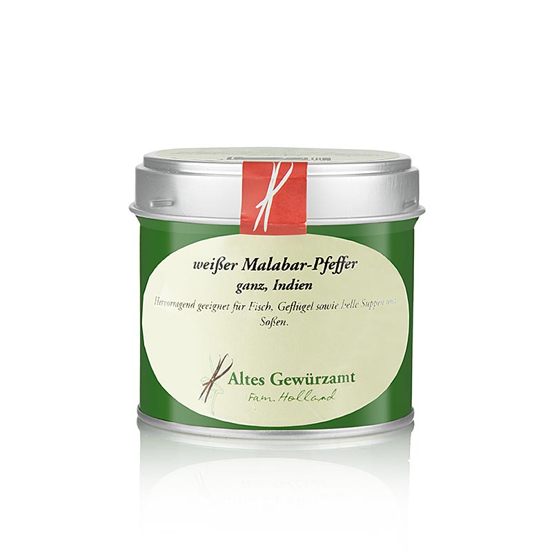 Malabar peper, wit, heel, Altes Gewürzamt, 80 g