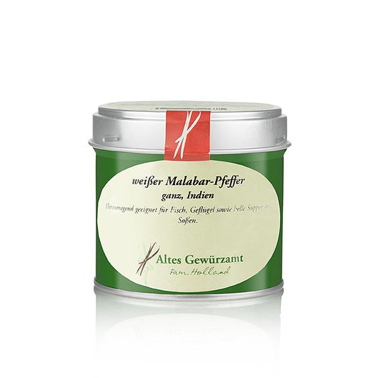 Malabar peper, wit, heel, Altes Gewürzamt, 80 g