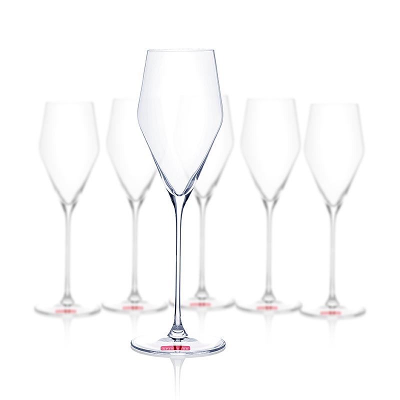 Set van 6 Spiegelau Definition Champagneglazen in een doos