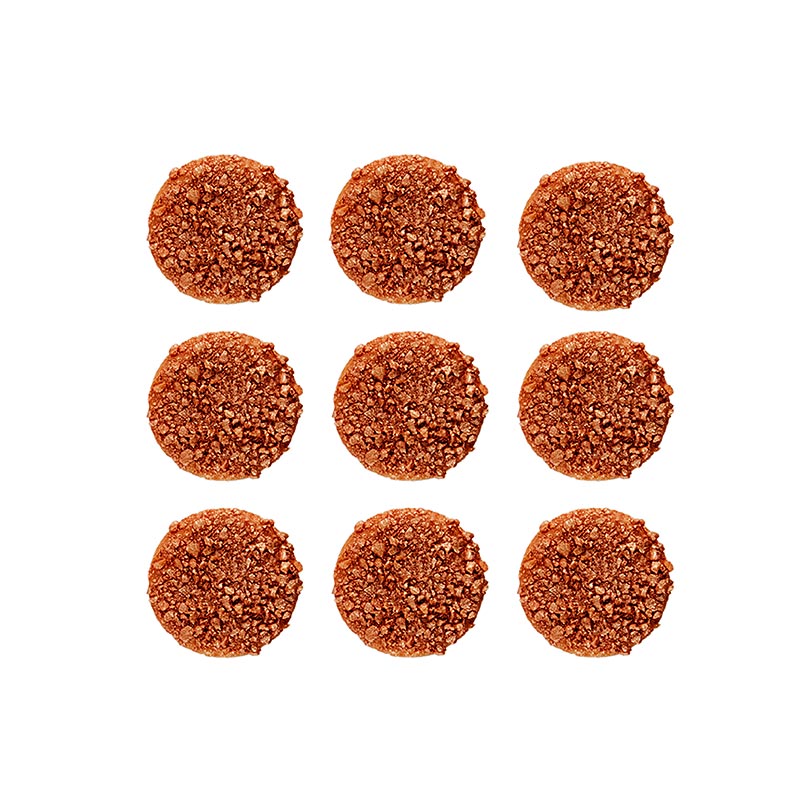 Delicious Dobla Chocolade topping Kruimel Brons, perfect for adding a rich and decadent flavor to desserts, 369 g, 486 st
