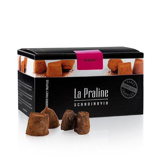 La Praline Fancy Truffles, chocoladesnoepjes met framboos, Zweden, 200 g