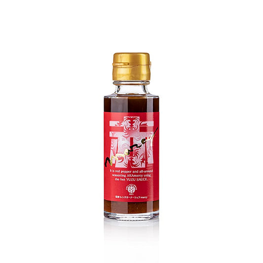 Yuzu Hete Saus Red Marcy uit Japan, 94 ml - speciale prijs geldig tot 30082024, een unieke en pittige saus vol smaak