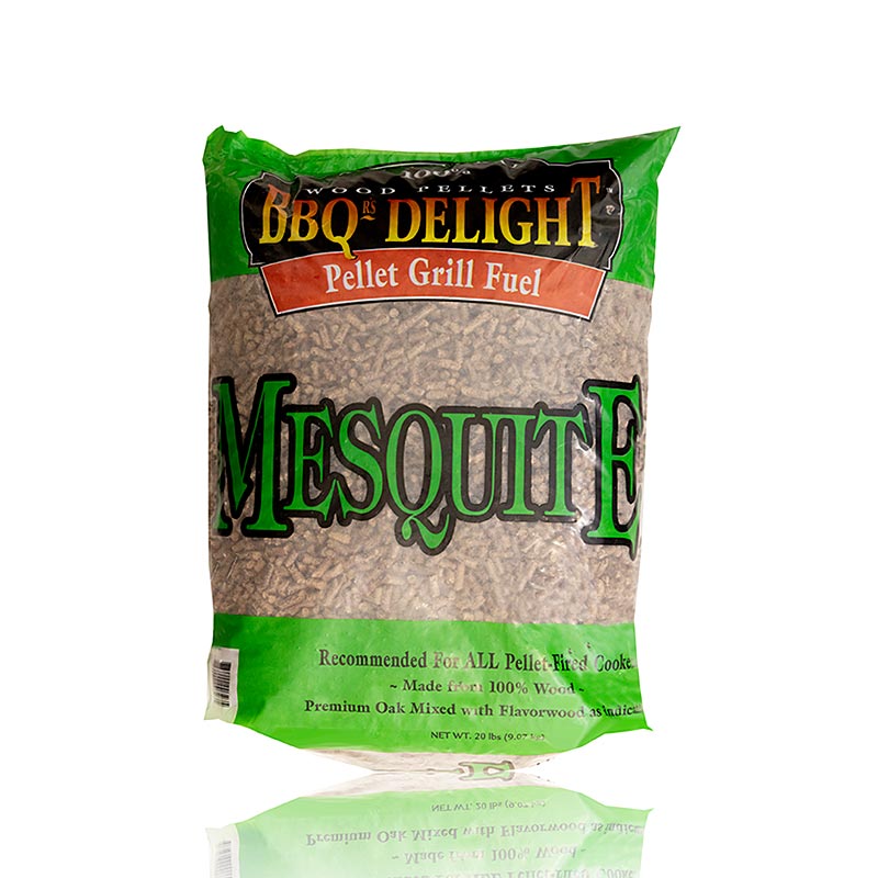 Large bag of 907 kg Grill BBQ Mesquite wood smoke pellets