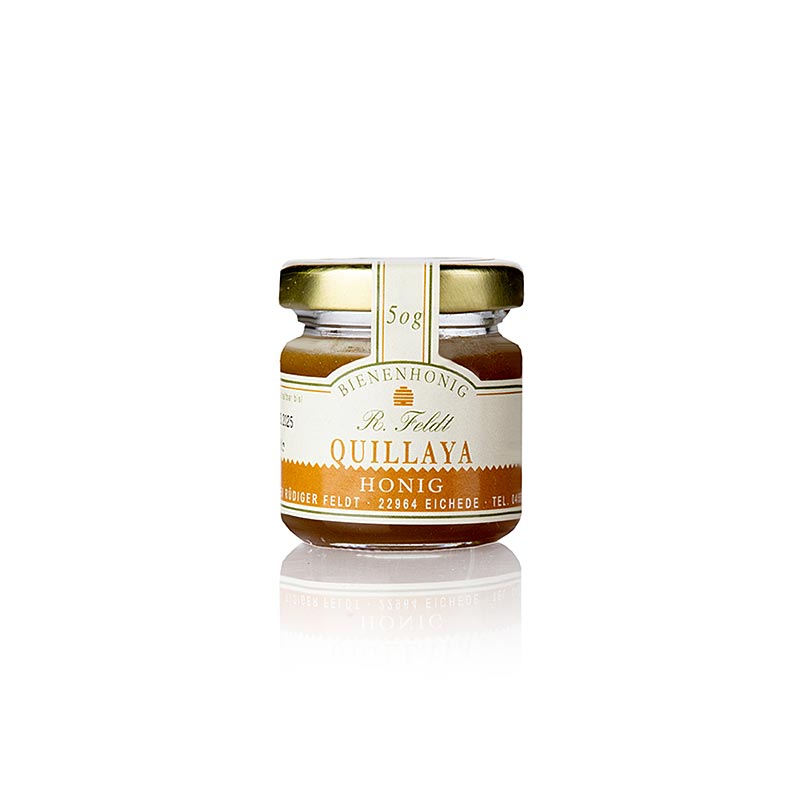 Imkerei Feldt Quillayahonig, portieglas, 50 g