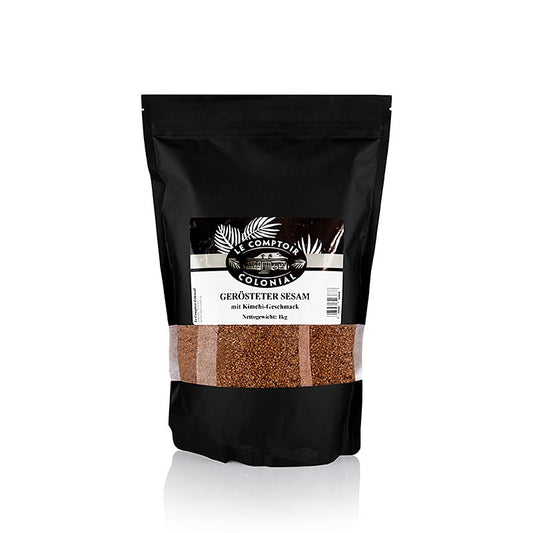 1 kg of delicious roasted sesame seeds with flavorful kimchi seasoning