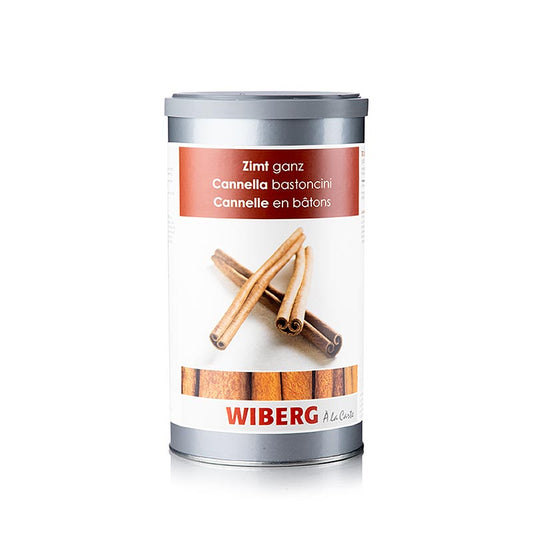 A 400g pack of Wiberg kaneelstokjes Cassia Indonesië, high-quality Indonesian cinnamon sticks