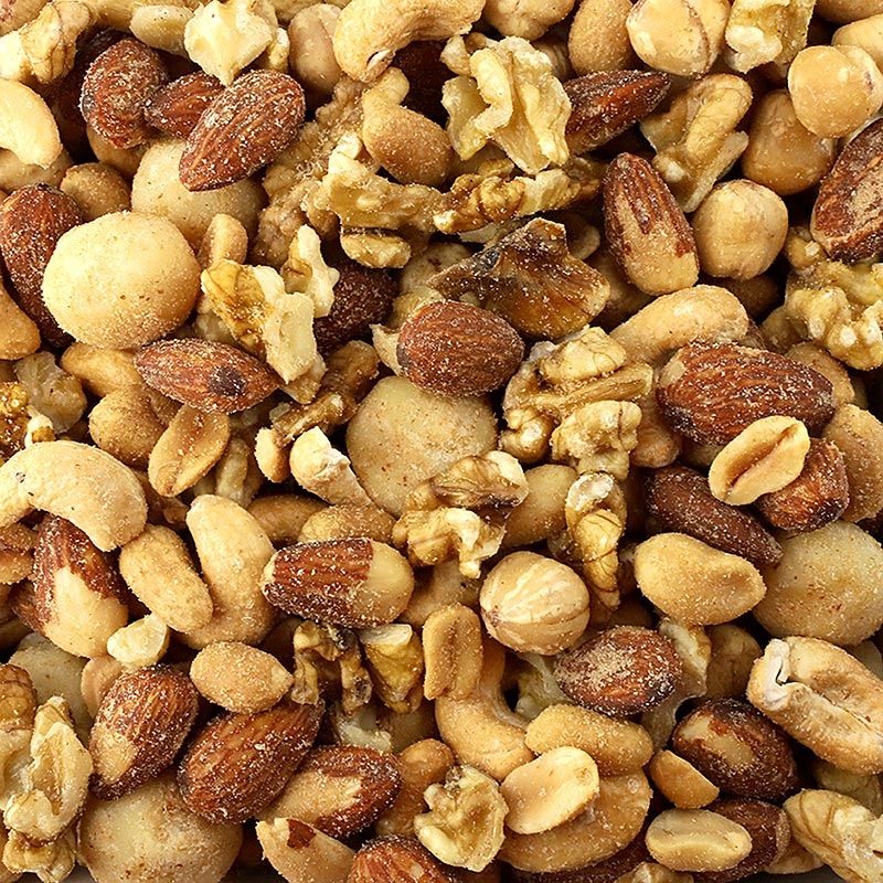 Gewürzgarten Premium Barsnacks Noten- en pittenmix, gezouten, 1 kg