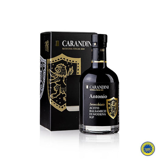 Carandini Aceto Balsamico Modena g.g.A., Antonio, invecchiato (geschenkverpakking), 250 ml