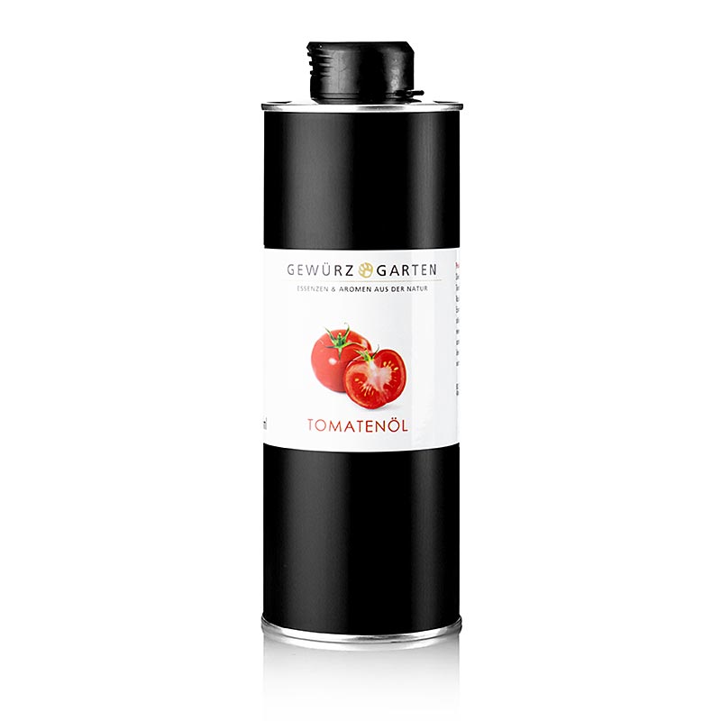 Gewürzgarten tomatenolie op basis van koolzaadolie, 500 ml Heerlijk geurende tomatenolie gemaakt van hoogwaardige koolzaadolie, perfect voor het verrijken van gerechten